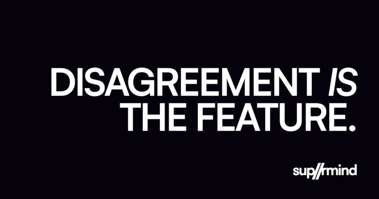 disagreement-is-the-feature