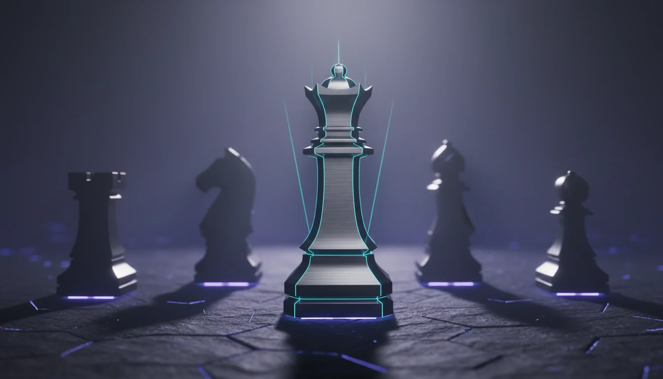 Chess pieces symbolizing AI decision intelligence by Suprmind.