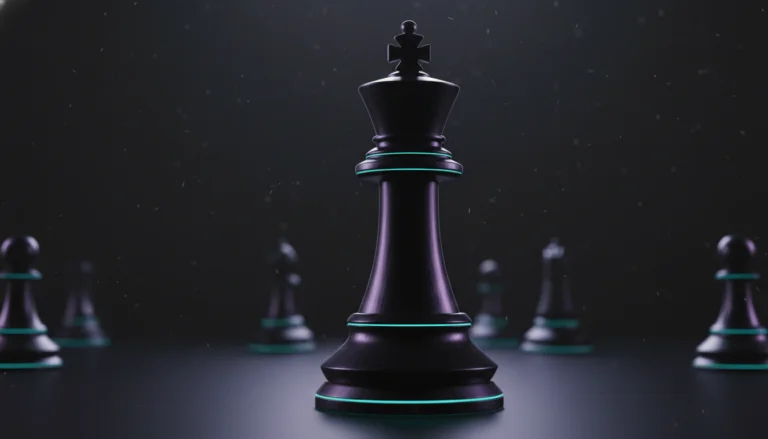 Multi AI orchestrator concept with chess pieces symbolizing AI decision intelligence for businesses.