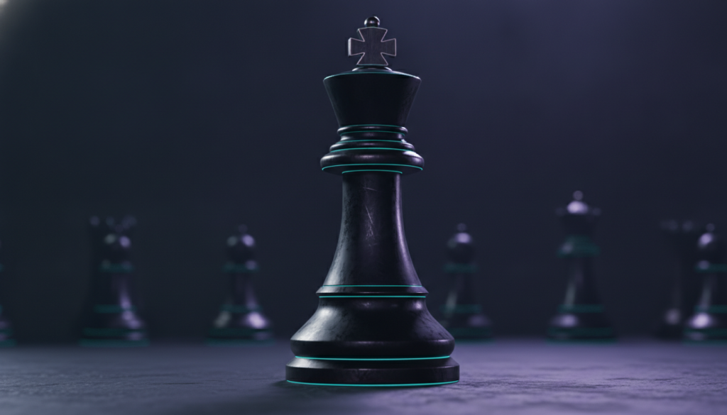 Chess king symbolizing AI decision intelligence by Suprmind.