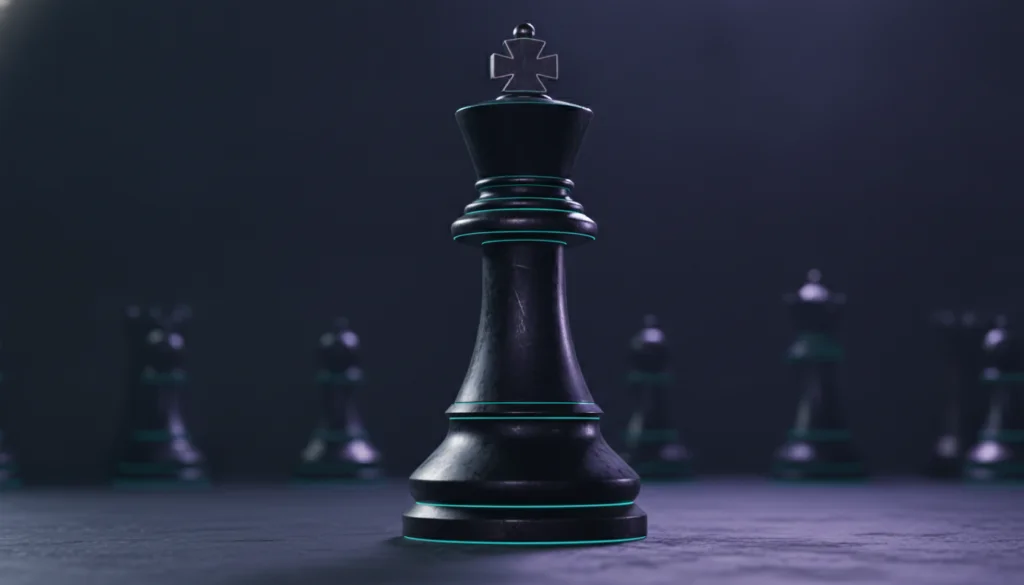 Chess king symbolizing AI decision intelligence by Suprmind.