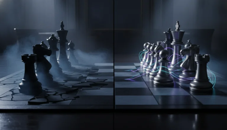 Multi AI orchestrator for decision making, Suprmind platform visualization.