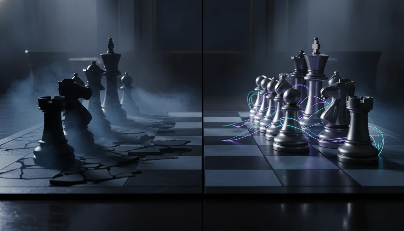 Multi AI orchestrator for decision making, Suprmind platform visualization.