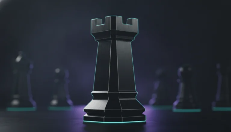 Chess rook symbolizing AI decision intelligence by Suprmind.