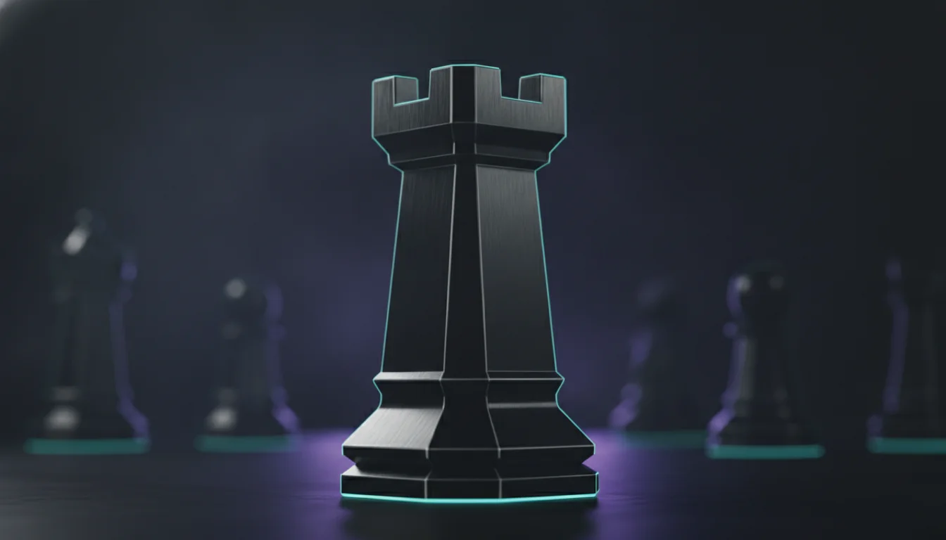 Chess rook symbolizing AI decision intelligence by Suprmind.