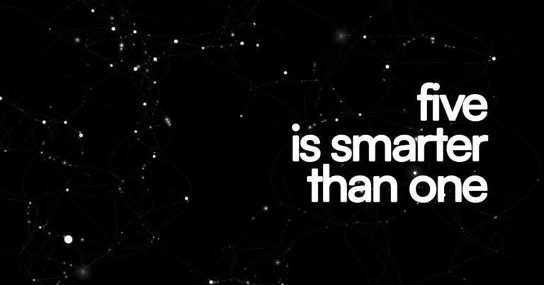 Five AIs are smarter than one.