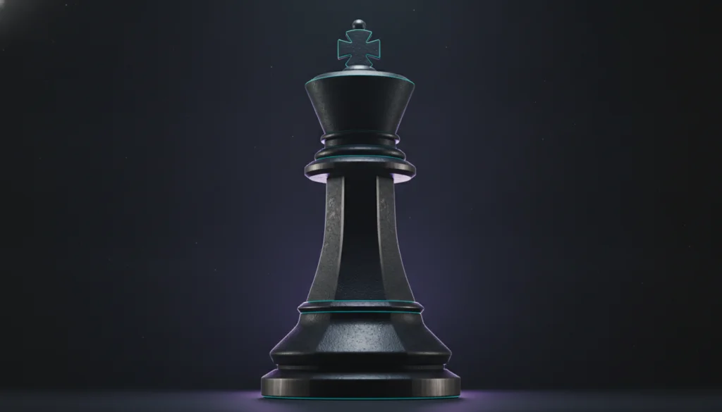 Chess piece symbolizing AI decision intelligence by Suprmind.