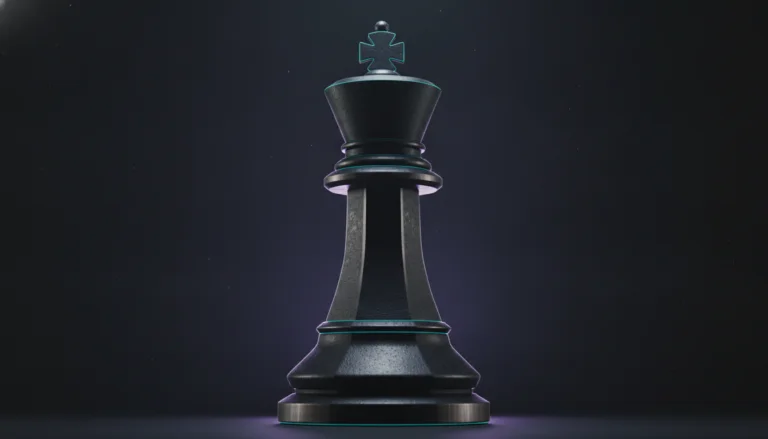 Chess piece symbolizing AI decision intelligence by Suprmind.