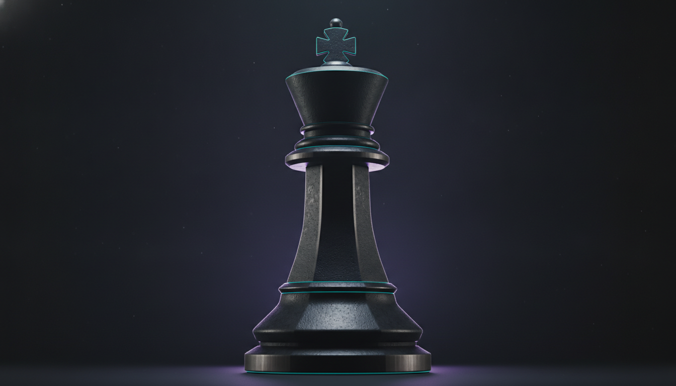 Chess piece symbolizing AI decision intelligence by Suprmind.