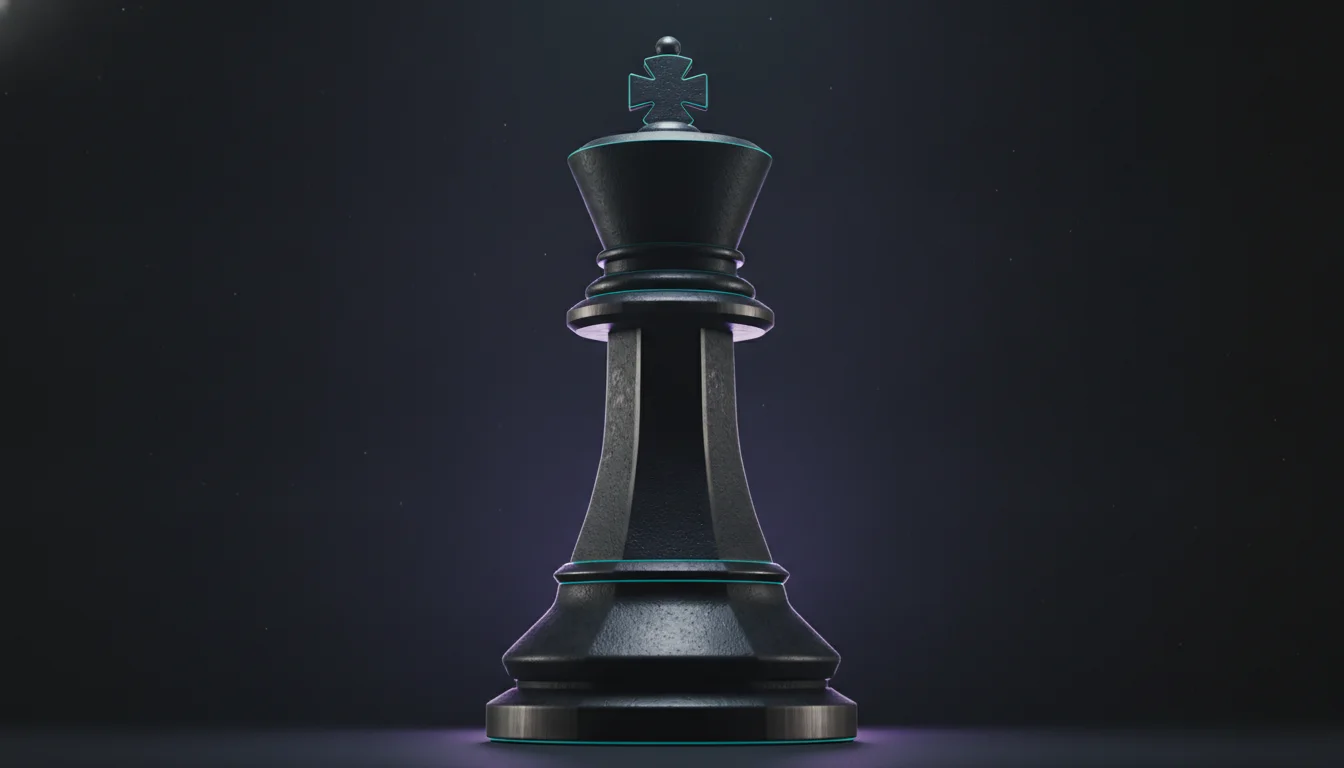 Chess piece symbolizing AI decision intelligence by Suprmind.